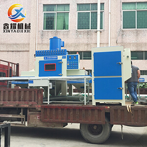 惠州鋅合金壓鑄件全自動噴砂機