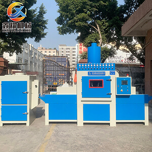 5G通信器材壓鑄件自動噴砂機