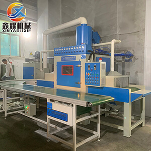 廣州增城全自動噴砂機安裝現(xiàn)場