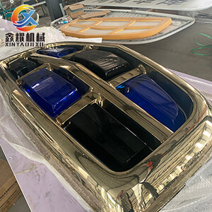 吉利招牌噴砂噴涂效果