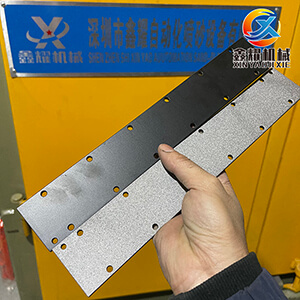 鐵板拋丸機(jī)增強(qiáng)表面粗糙度效果