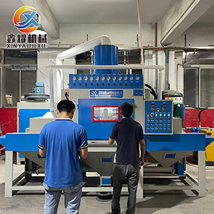 珠海方通除銹自動噴砂機案例