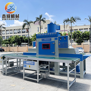輸送式自動噴砂機解決方案
