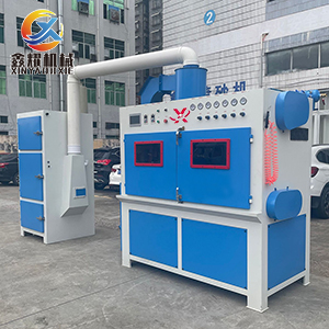 江蘇無(wú)錫圓管噴砂機(jī) 鋼管表面處理自動(dòng)滾軸式噴砂機(jī)